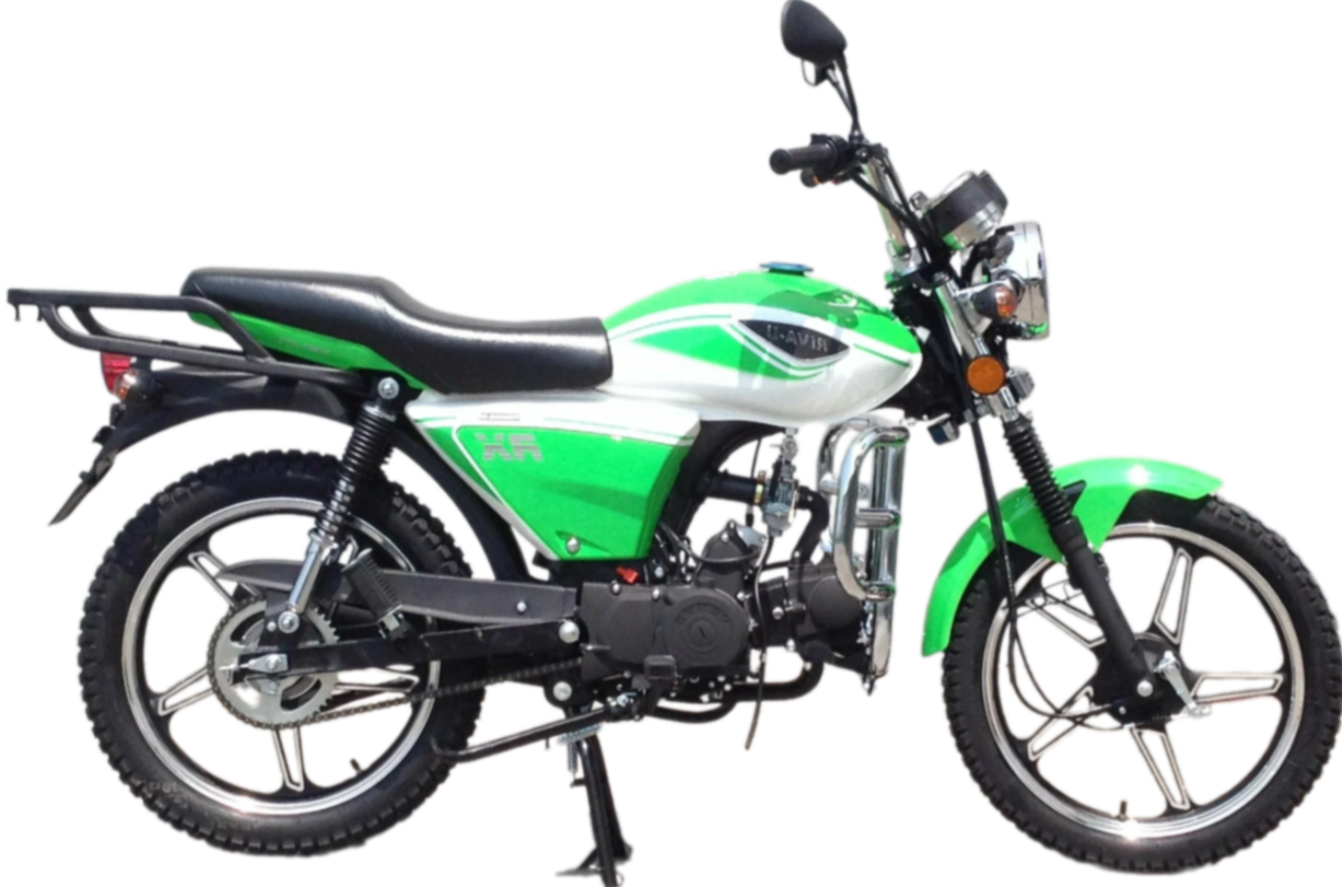 Мопед Motoland (Мотолэнд) Альфа RX 11 зеленый (А) 