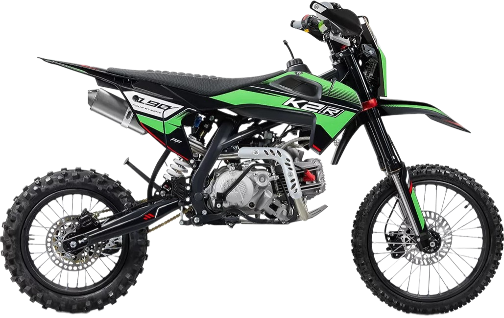 Питбайк K2R PF 190, Green/Black, 2024