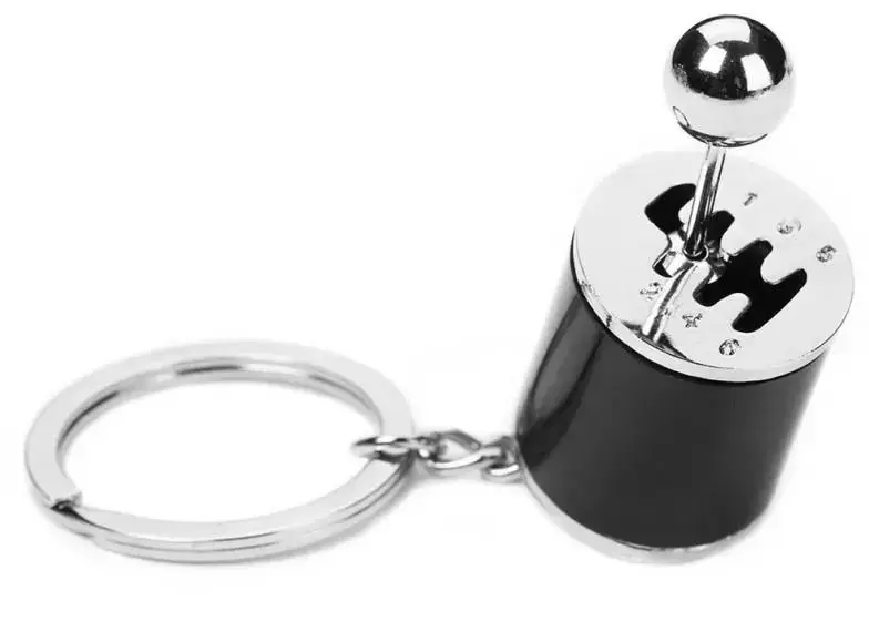 Металлический брелок КПП, Black