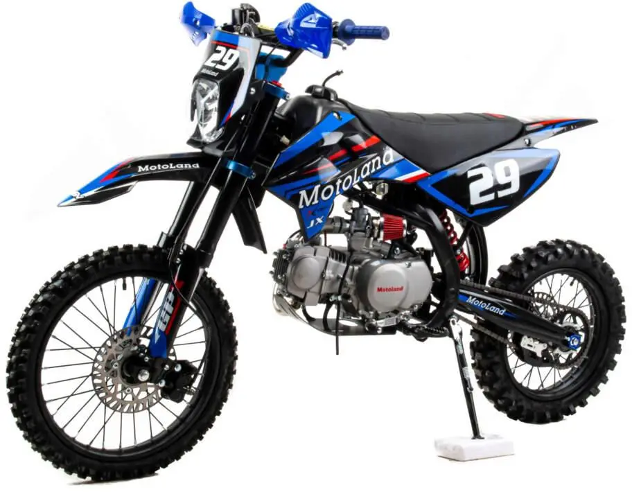 Питбайк Motoland (Мотолэнд) JX125 синий
