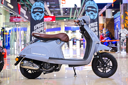 Скутер TMBK Scooter Portofino (ТМБК Скутер Портофино) 50сс Nardo Grey Серый глянец Скутер TMBK Scooter Portofino (ТМБК Скутер Портофино) 50сс Nardo Grey Серый глянец
