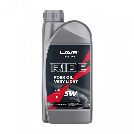 Вилочное масло Lavr Ride Fork oil 5W, 1 л Вилочное масло Lavr Ride Fork oil 5W, 1 л