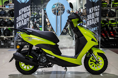 Скутер TMBK Sport FS (ТМБК Спорт) FS 50cc Green Black Скутер TMBK Sport FS (ТМБК Спорт) FS 50cc Green Black