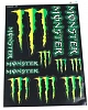 Наклейки набор D6006 Monster Black