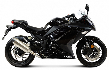 Дорожный мотоцикл TMBK Ninja 400 BLACK (ТМБК Ниндзя) чёрный, ЭПТС Дорожный мотоцикл TMBK Ninja 400 BLACK (ТМБК Ниндзя) чёрный, ЭПТС