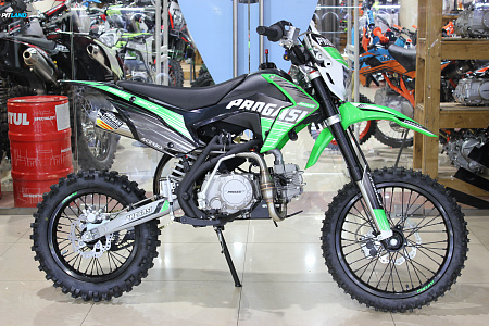 Питбайк Progasi Smart (Прогаси Смарт) 5 125 semi-automatic, (Полуавтомат) 17/14, Green