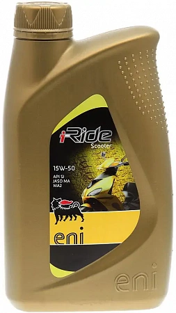 Масло моторное полусинтетическое ENI I-RIDE Scooter 15W-50 1л Масло моторное полусинтетическое ENI I-RIDE Scooter 15W-50 1л