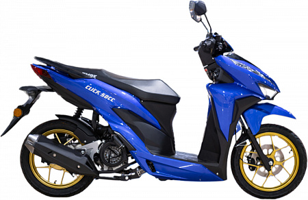 Скутер TMBK Scooter Click (ТМБК Клик) 50cc Blue Black синий/черный Скутер TMBK Scooter Click (ТМБК Клик) 50cc Blue Black синий/черный