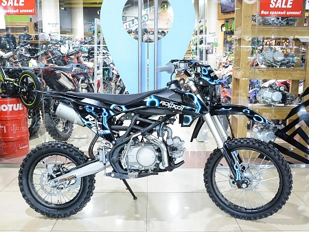 Питбайк Rockot Tronium (Рокот Трониум) RX125-2 (механ.сцепл, эл.стартер, 17/14) Питбайк Rockot Tronium (Рокот Трониум) RX125-2 (механ.сцепл, эл.стартер, 17/14)